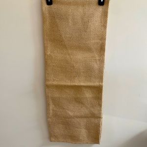 Pier 1 Burlap Textured Table Runner